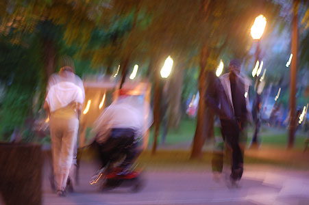 evening walk portland